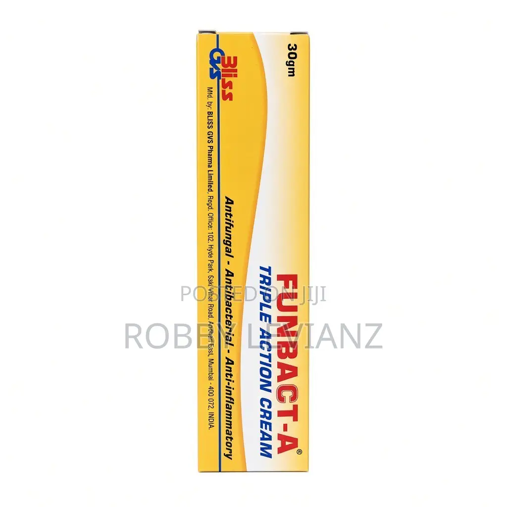FUNBACT CREAM (For Removal of Ring Worms and All Skin Infections)