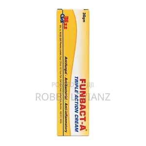 FUNBACT CREAM (For Removal of Ring Worms and All Skin Infections)