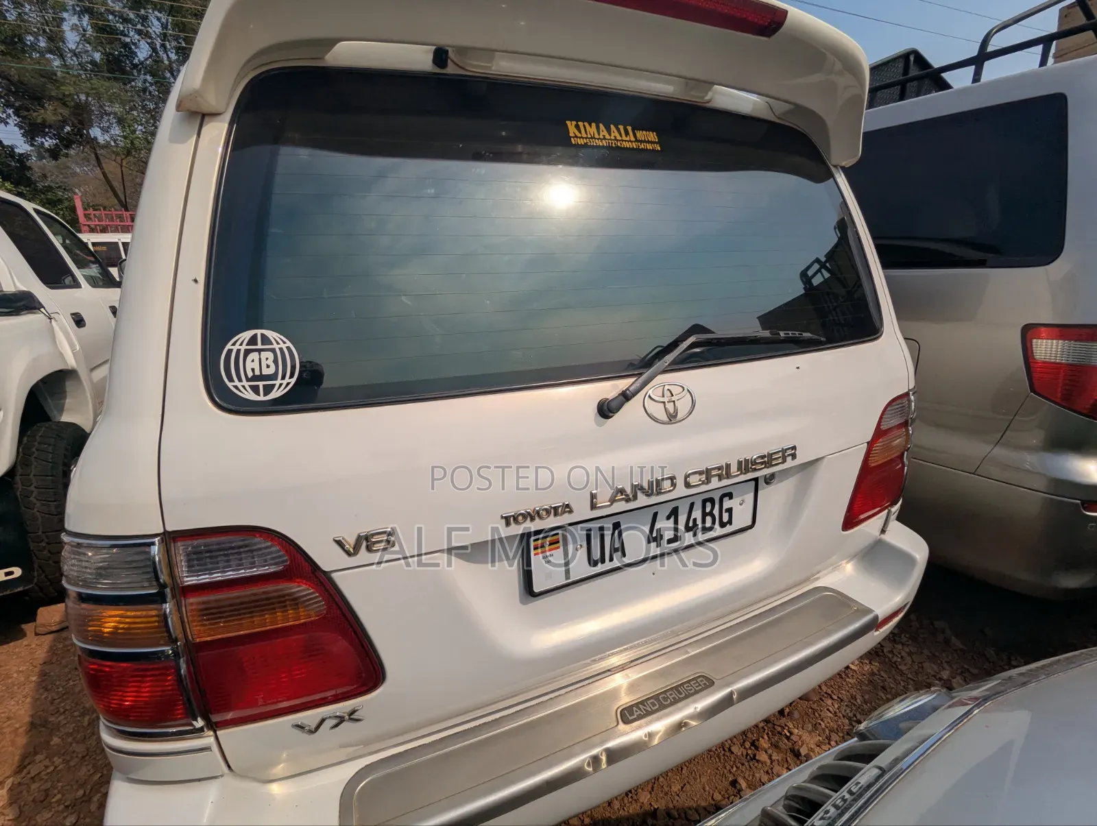 Toyota Land Cruiser Prado 2001 White