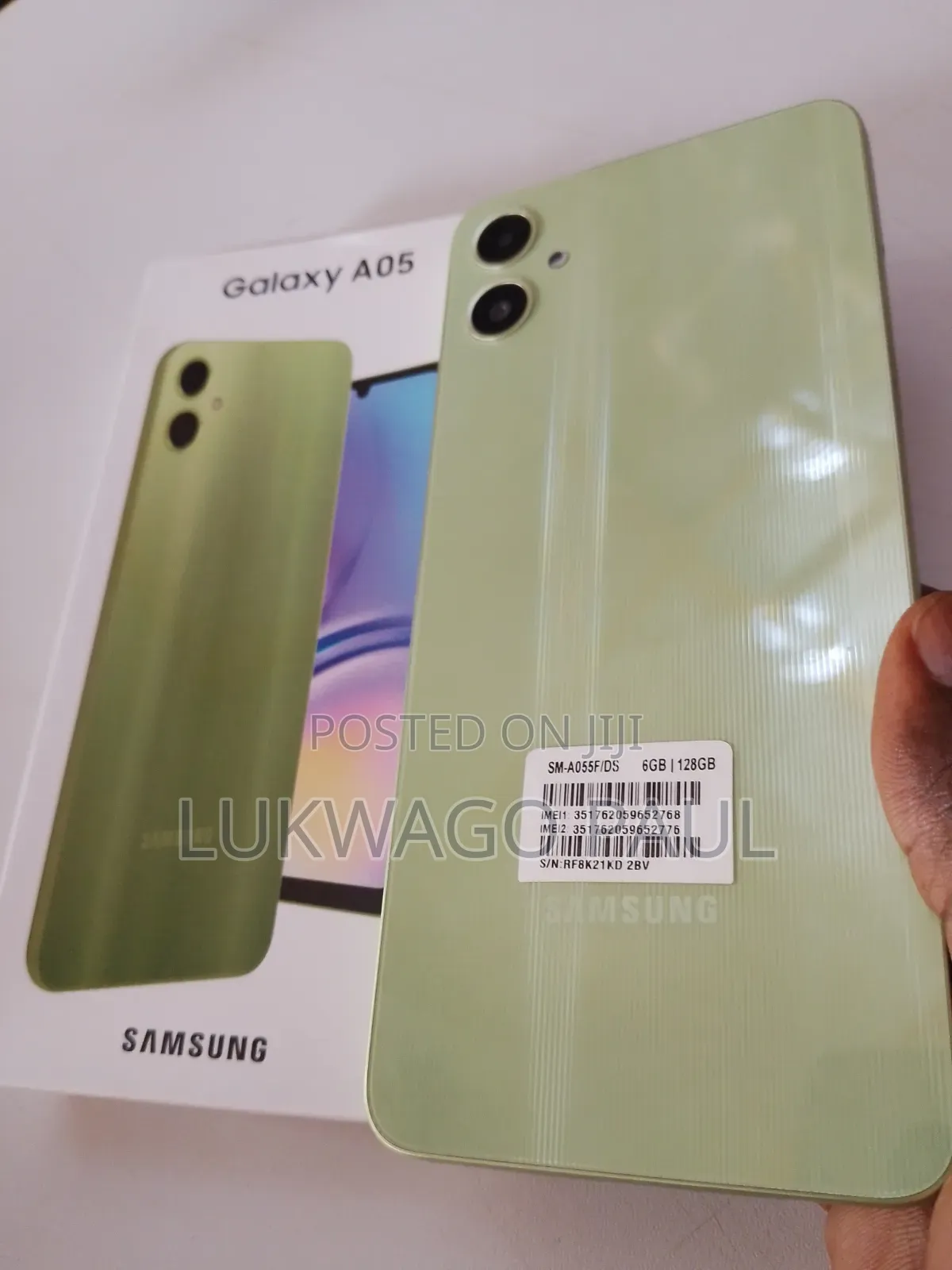 New Samsung Galaxy A05 128 GB Green