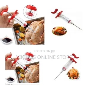 Kitchen Tool Meat Marinade Injector Syringe for Infusing Flavor