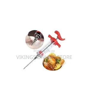 Kitchen Tool Meat Marinade Injector Syringe for Infusing Flavor