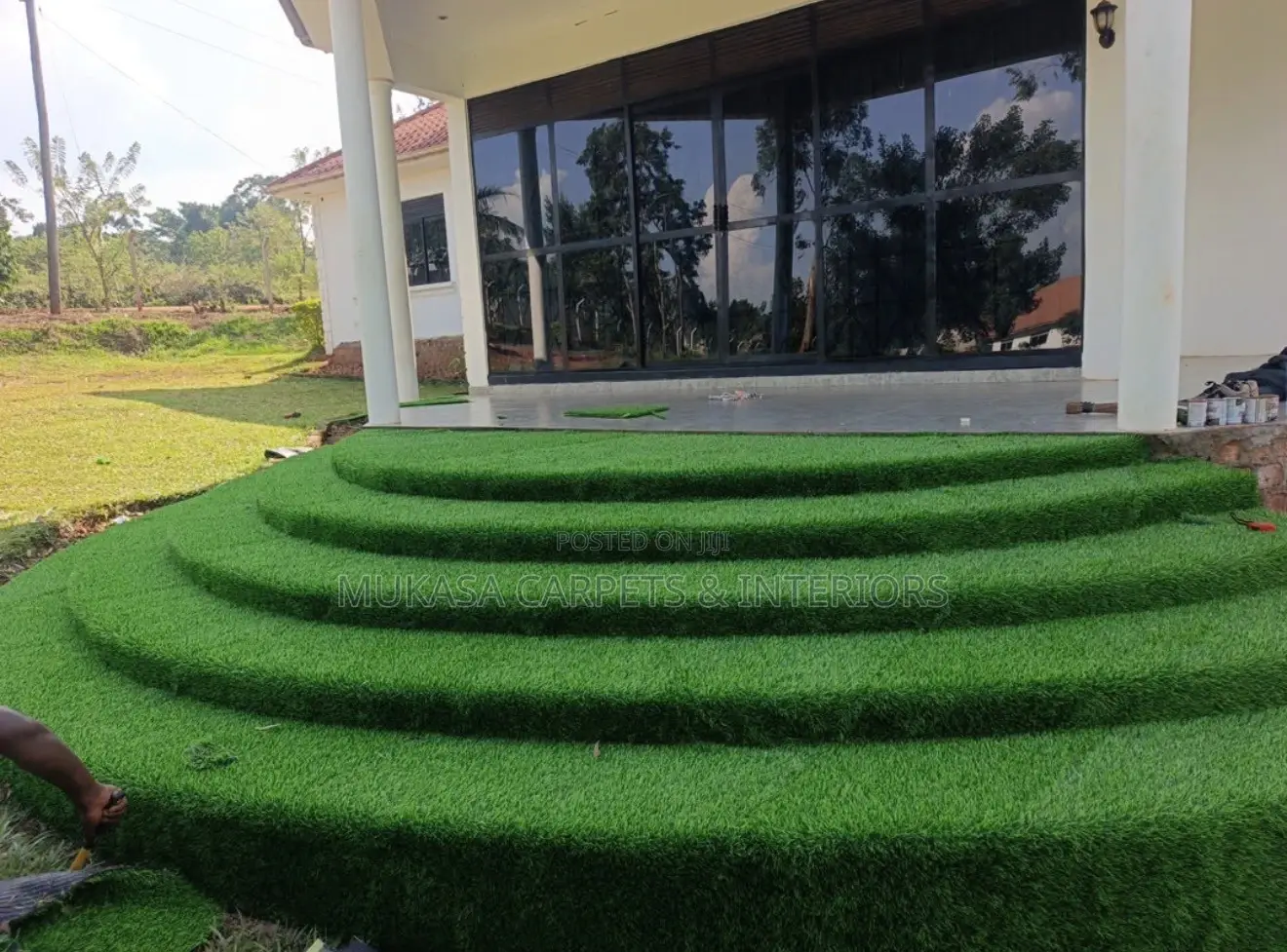 Artificial Grass Carpet – Quality Green Turf for Home Compound