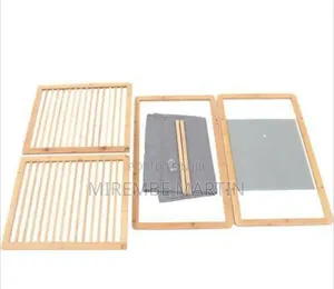 Space-Saving Wall-Mounted Retractable Drying Rack