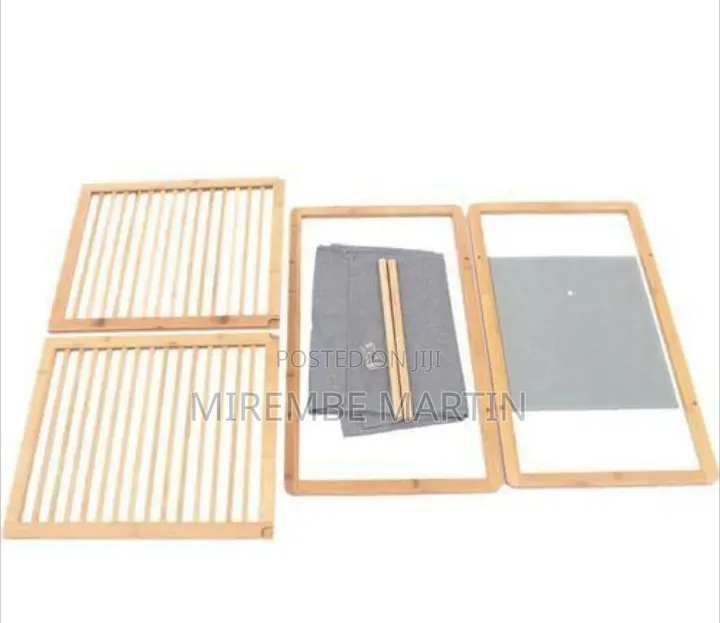 Space-Saving Wall-Mounted Retractable Drying Rack