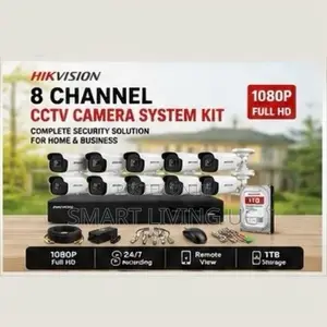 Hikvision 8 Channel Security System – Ready-to-Install CCTV Kit
