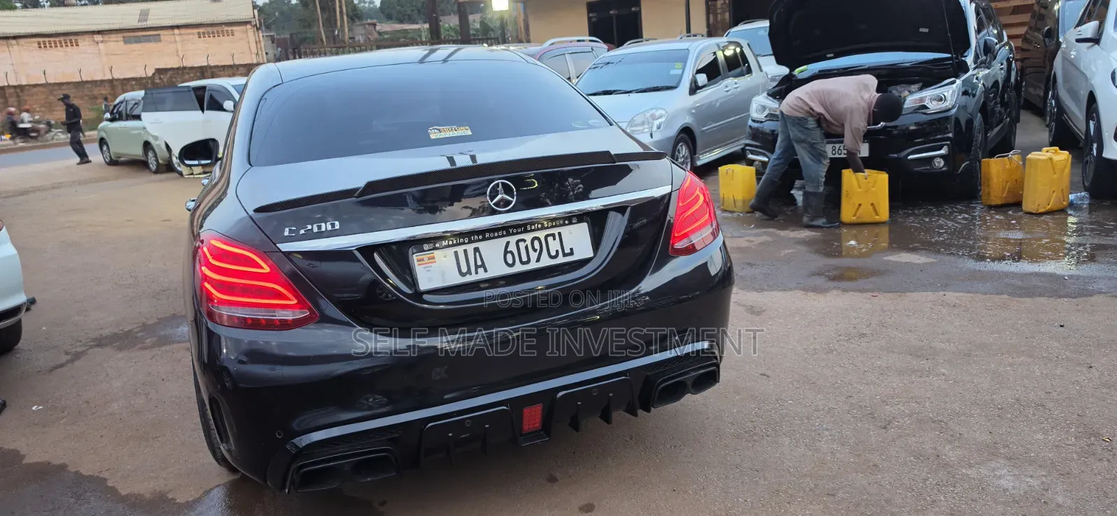 Mercedes-Benz C200 2016 Black