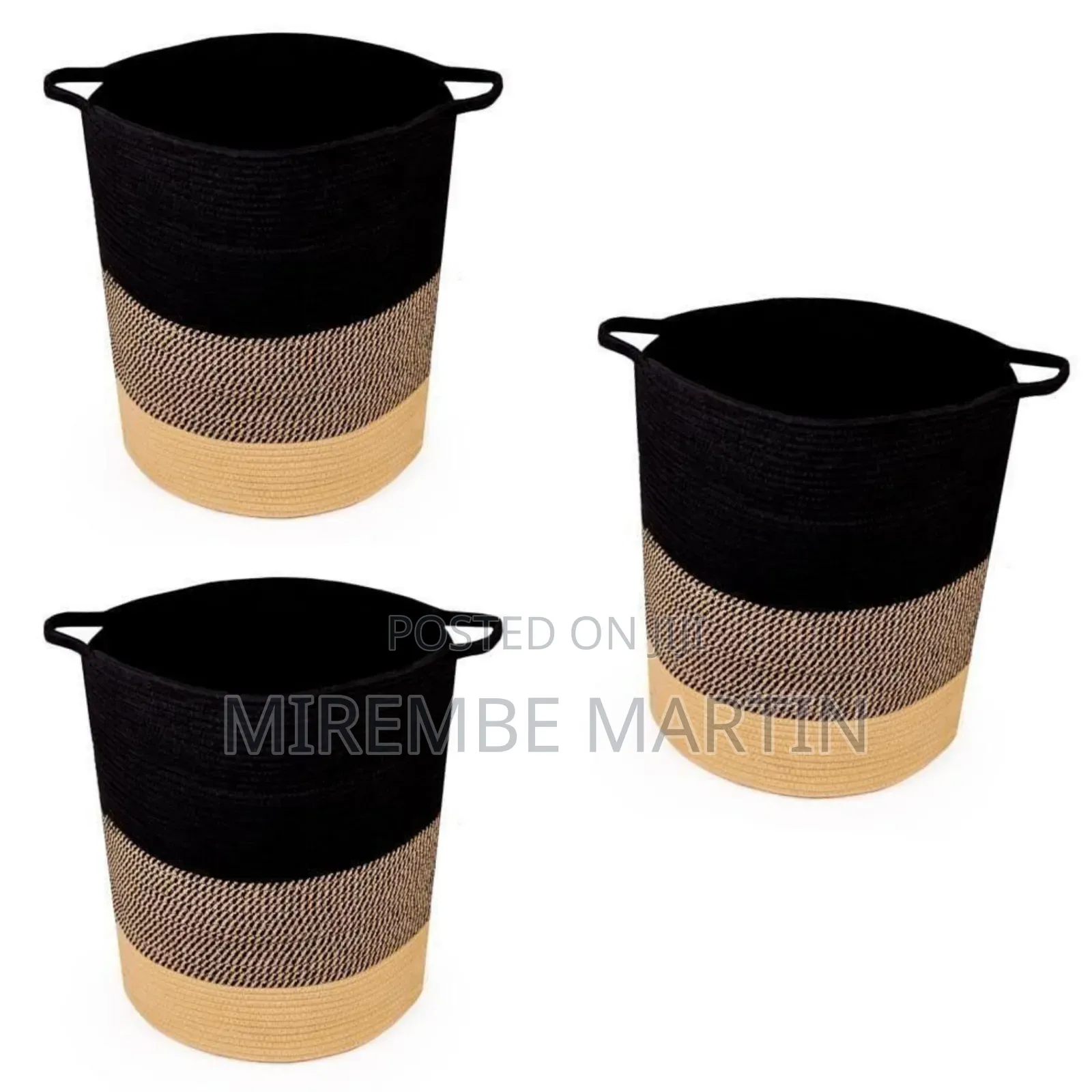 Modern Pleated Storage Basket With Flexible Handles