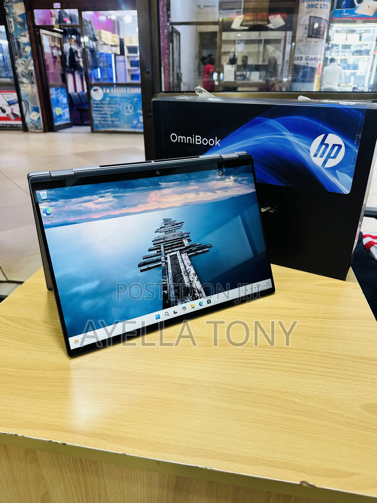 New Laptop HP OmniBook X Flip 16" 16GB AMD Ryzen 7 SSD 2T