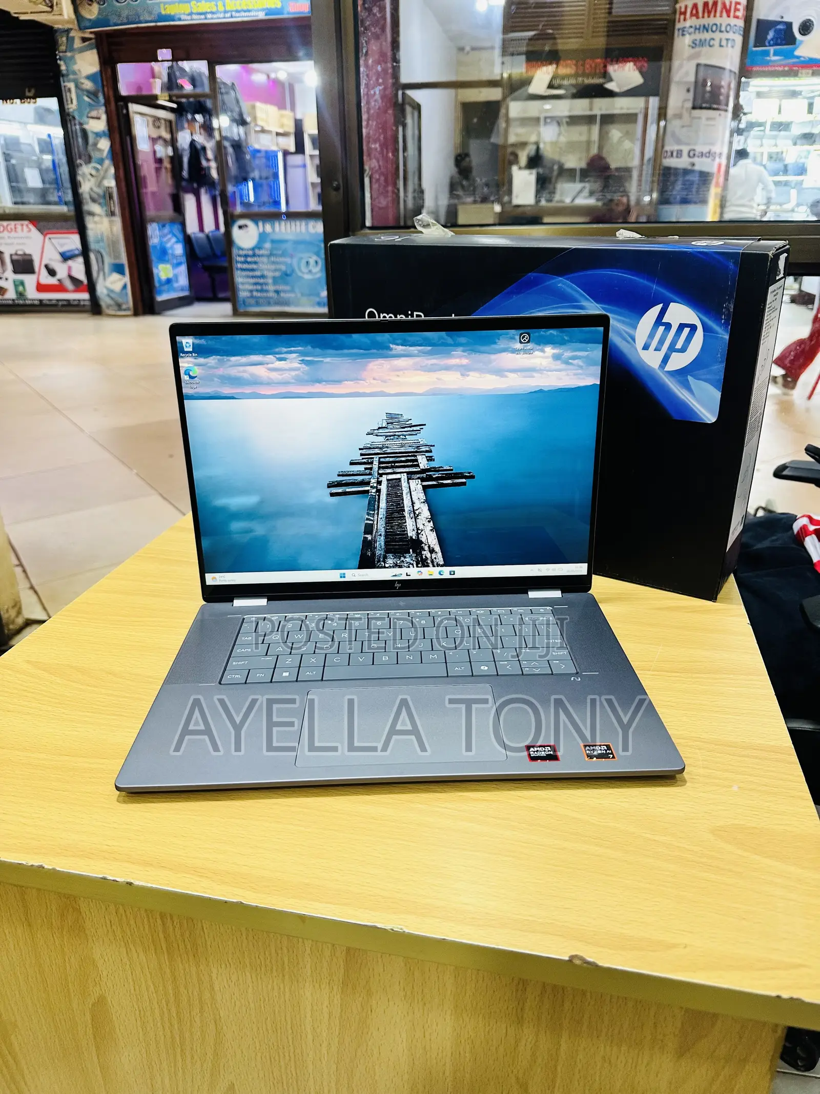 New Laptop HP OmniBook X Flip 16" 16GB AMD Ryzen 7 SSD 2T