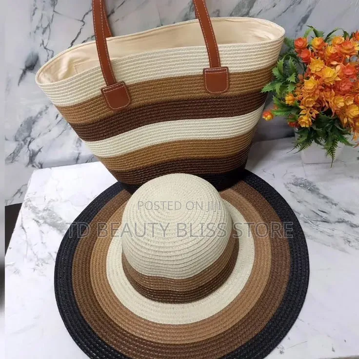Beach Bag Hat Combo