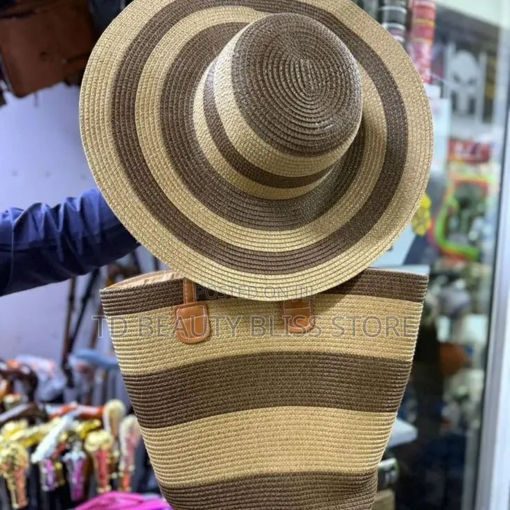 Beach Bag Hat Combo