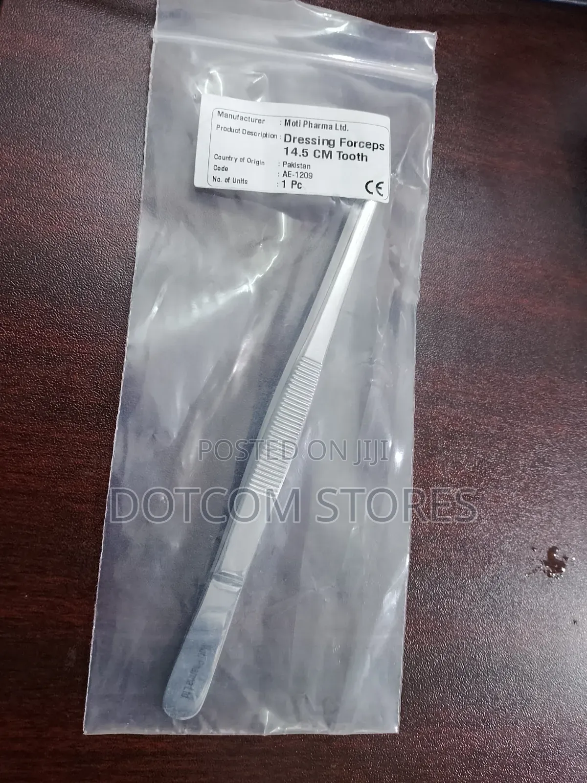 IndoSurgicals Deluxe Quality Plain Dissecting Forceps (14.5 Inch)