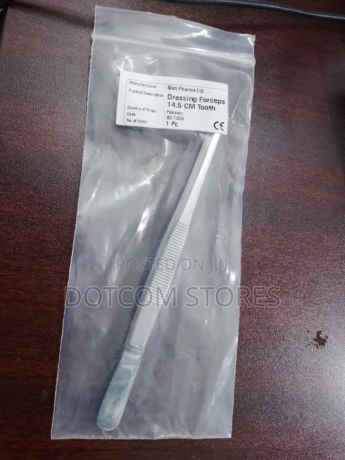 IndoSurgicals Deluxe Quality Plain Dissecting Forceps (14.5 Inch)