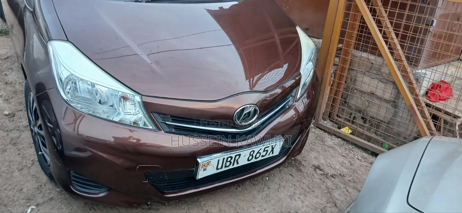 Toyota Vitz 2008 Gray