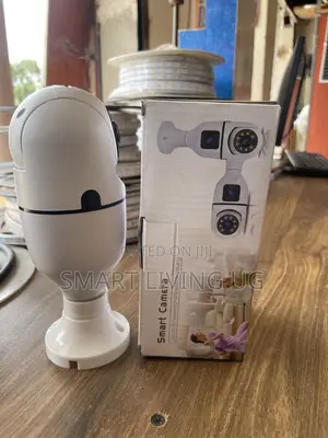Hidden-Style Bulb Security Camera – Smart WiFi CCTV