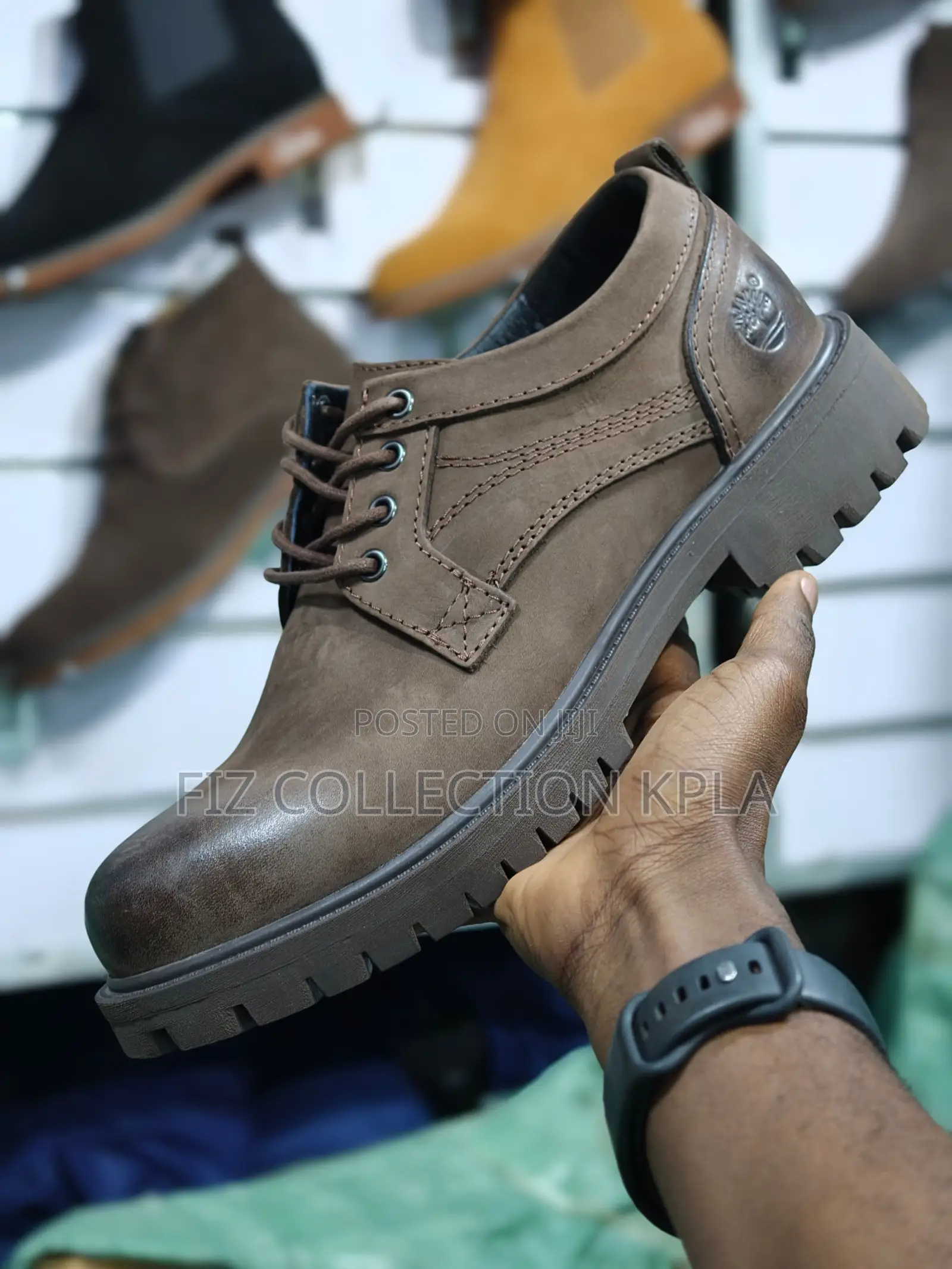 Original Timberland Woodmont Brown Leather Oxford Casual Shoes