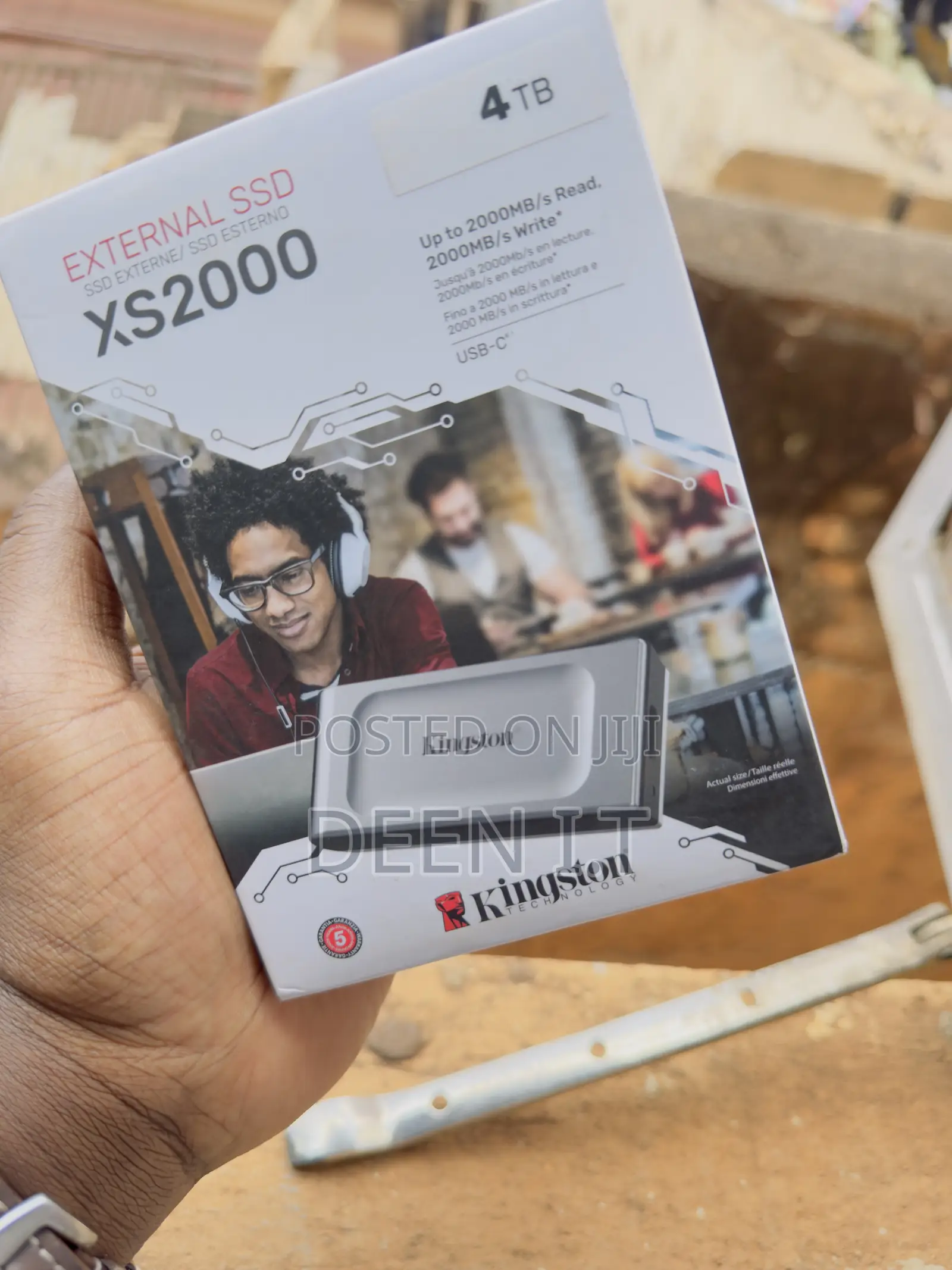 Kingston Xs2000 Ext 4tb SSD