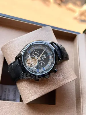 Omega Genuine Automatic Leather Watch