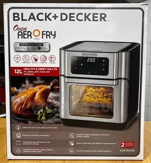 E Black+Decker 12L Oven Aero Fry (Model AOF100-B5)