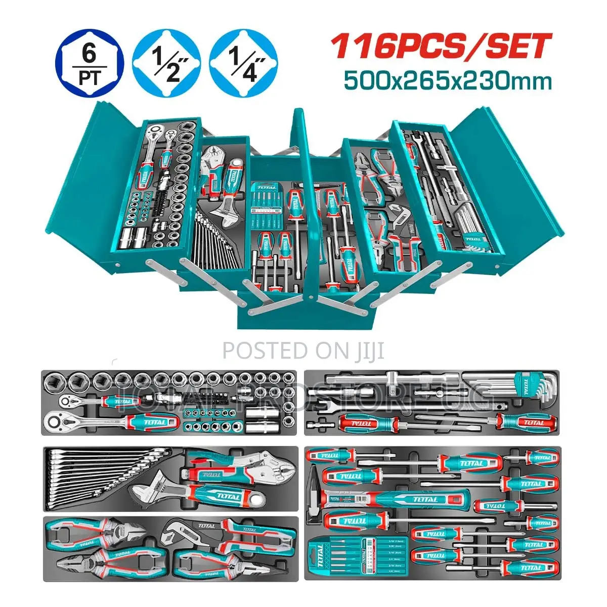 116 PCS Tools Chest Set.