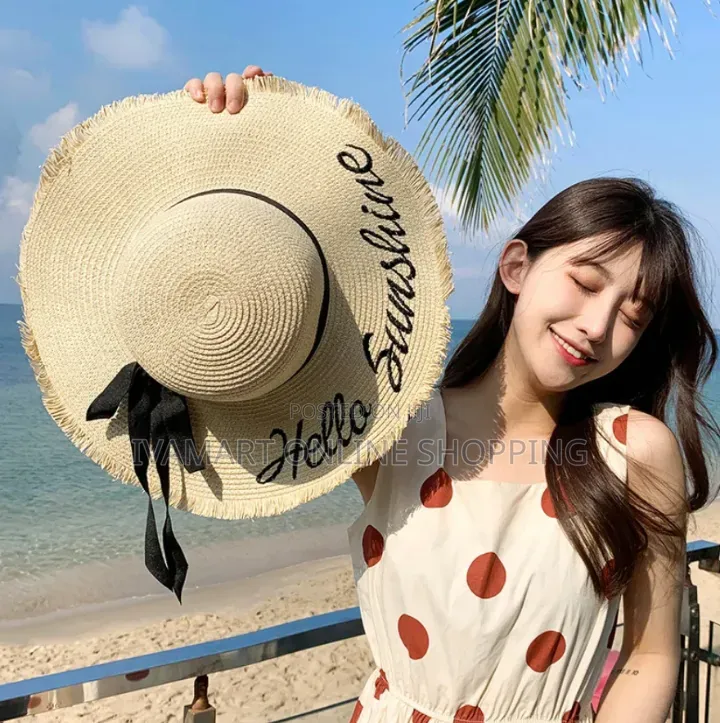 Life Is Good / Hello Sunshine Stylish Woman Beach / Sun Hats