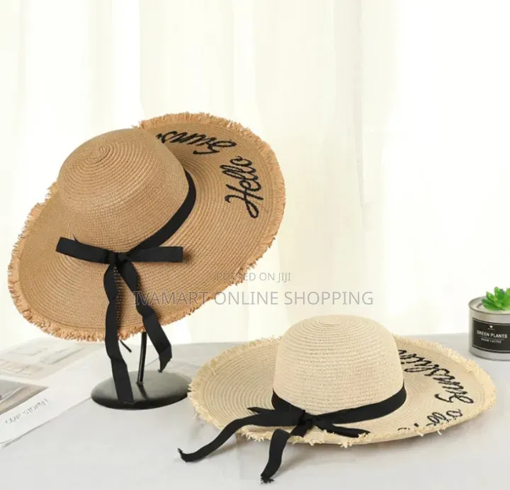 Life Is Good / Hello Sunshine Stylish Woman Beach / Sun Hats