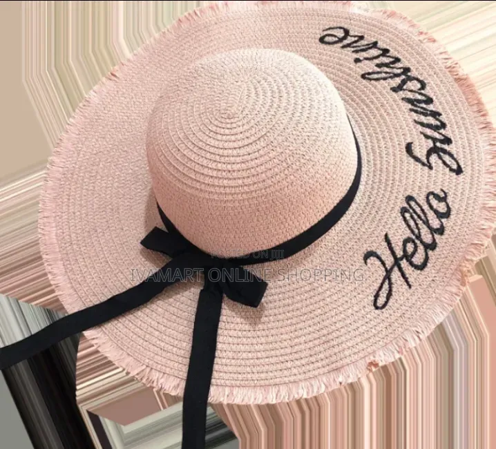 Life Is Good / Hello Sunshine Stylish Woman Beach / Sun Hats