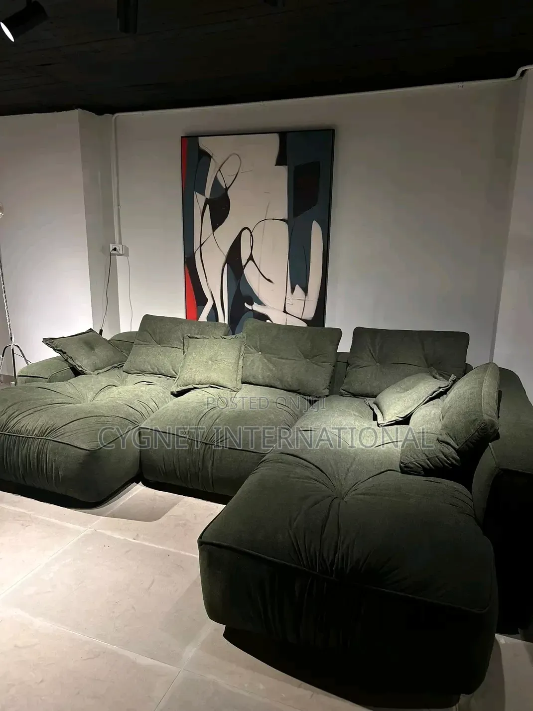 Modern Unique U Shape Sofa Set