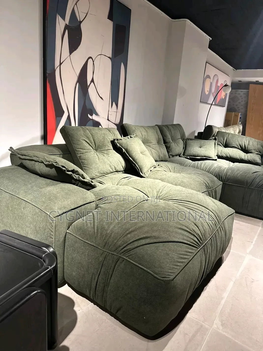Modern Unique U Shape Sofa Set