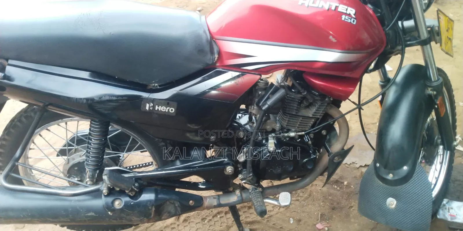 Hero Hunter 150 2024 Red
