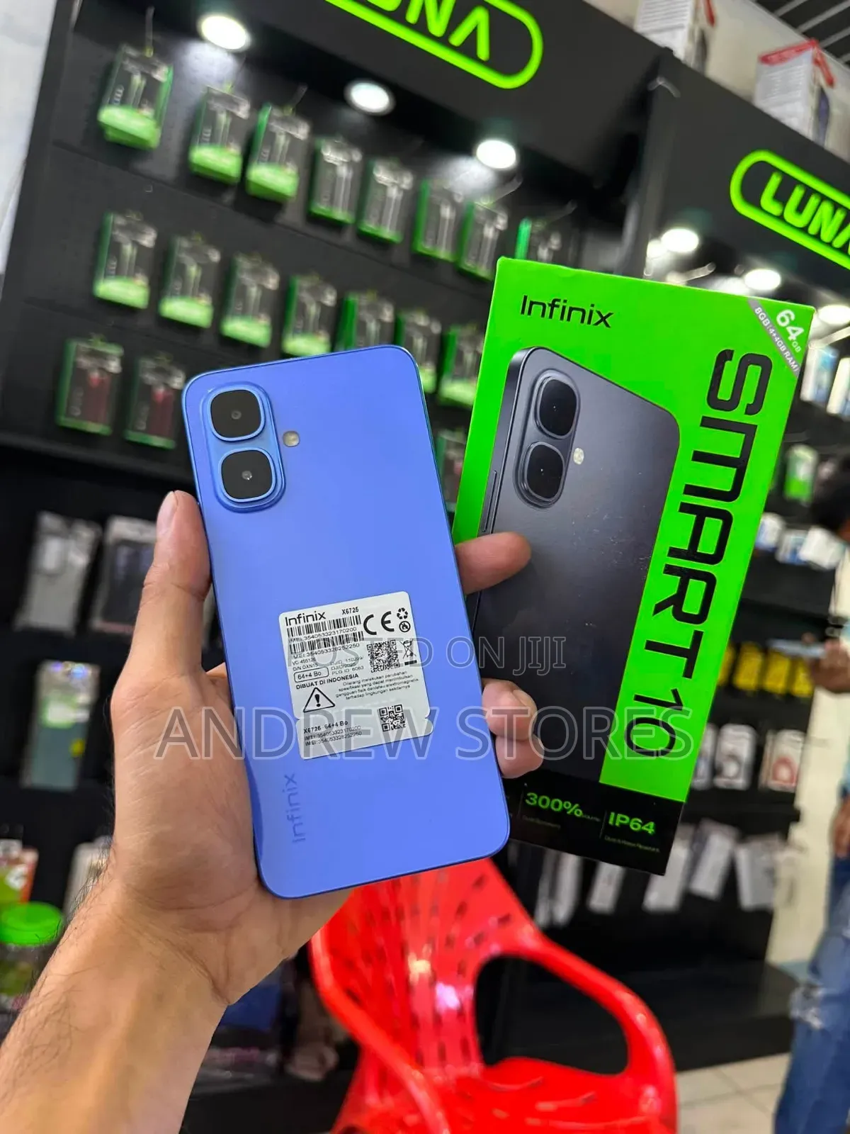 New Infinix Smart 10 128 GB Blue