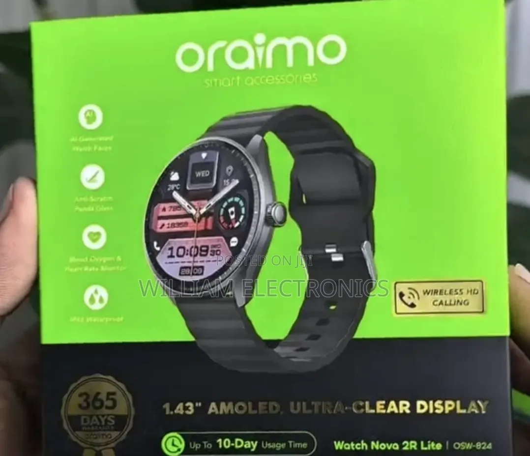 Oraimo 300mAh Watch Nova 2r Smart Watch