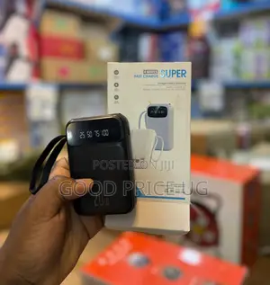 Compact 20W Fast-Charging 4 Wires Fast Charge Super Power Bank