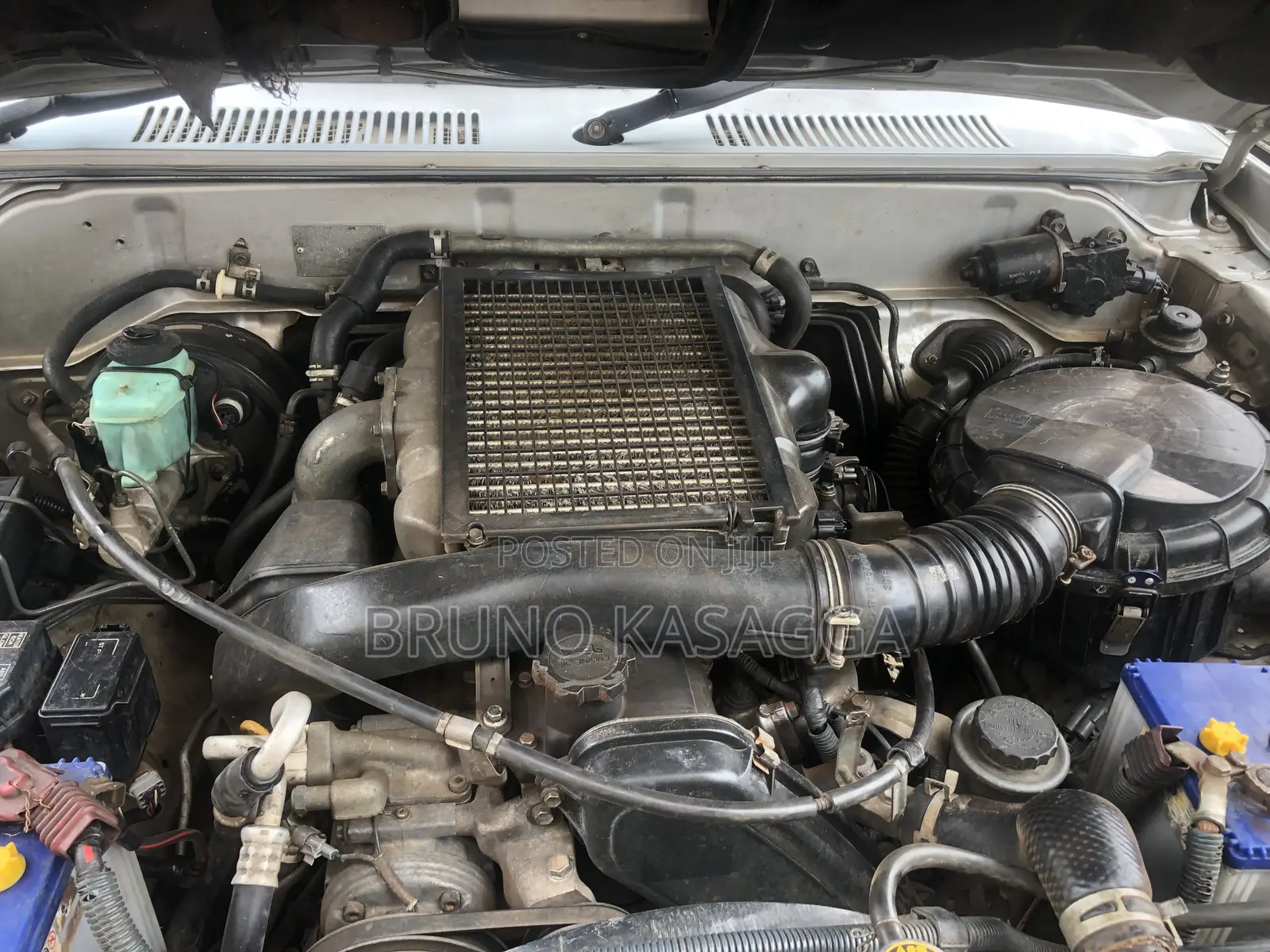 Toyota Land Cruiser Prado 1998 Silver
