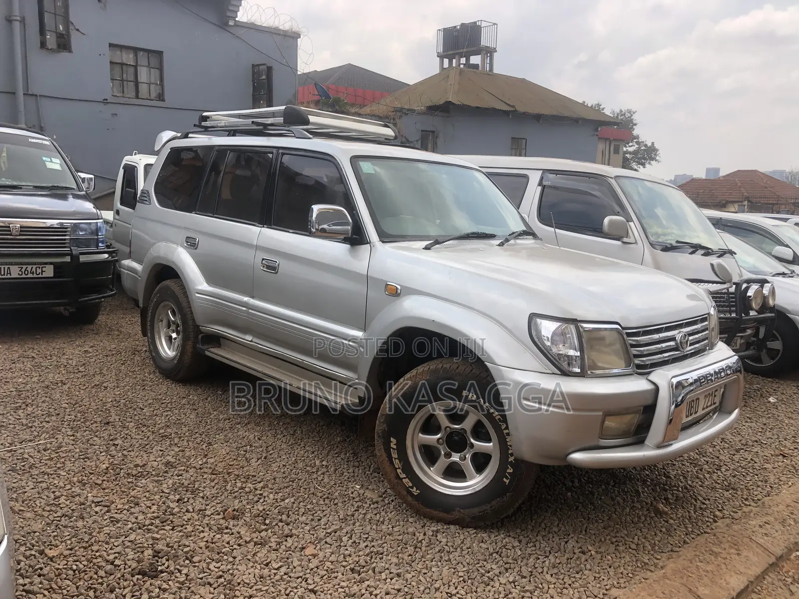 Toyota Land Cruiser Prado 1998 Silver