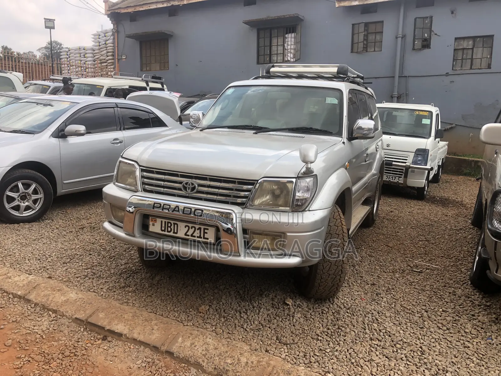 Toyota Land Cruiser Prado 1998 Silver