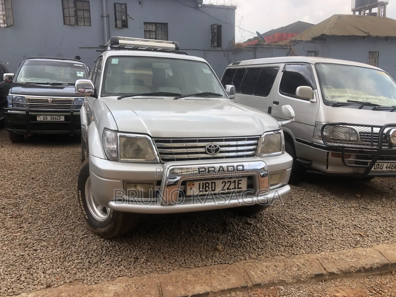 Toyota Land Cruiser Prado 1998 Silver