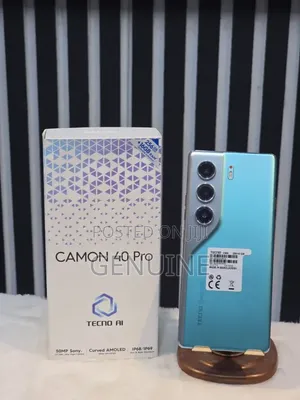 New Tecno Camon 40 Pro 5G 256 GB Blue