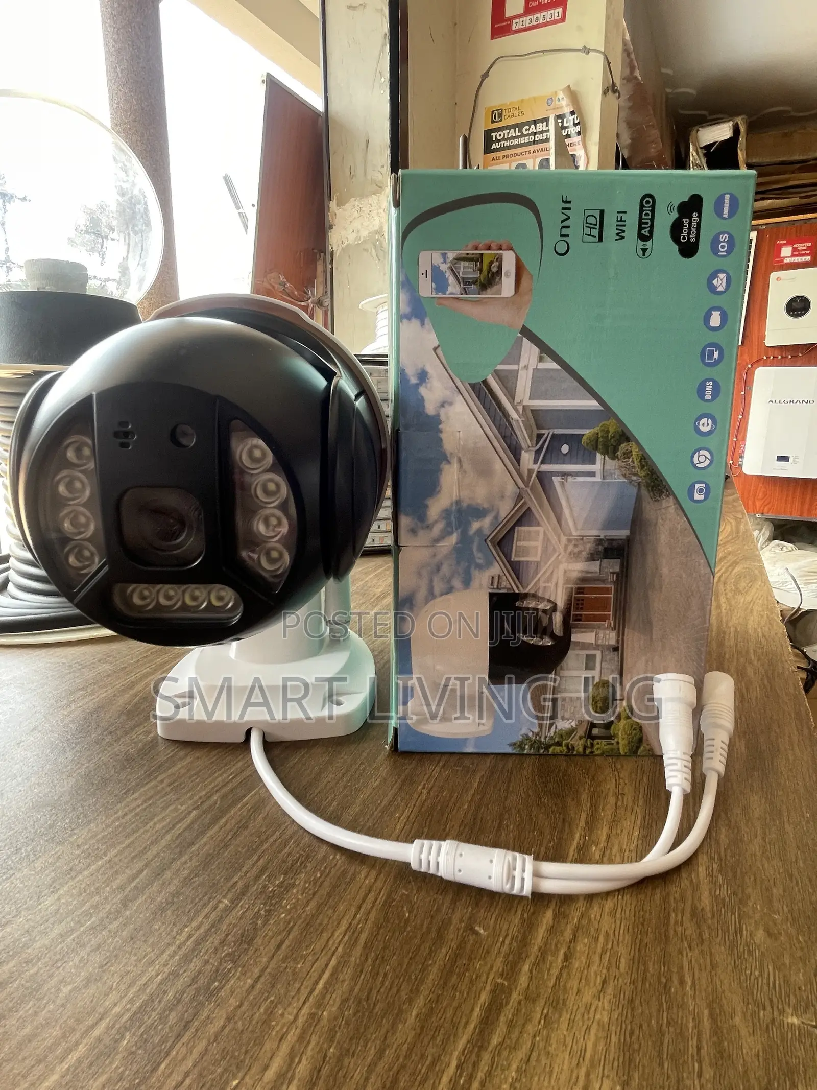 WiFi Security Camera With Motion Detection Audio