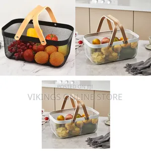Pantry Storage Baskets - 
Available in White and Black
