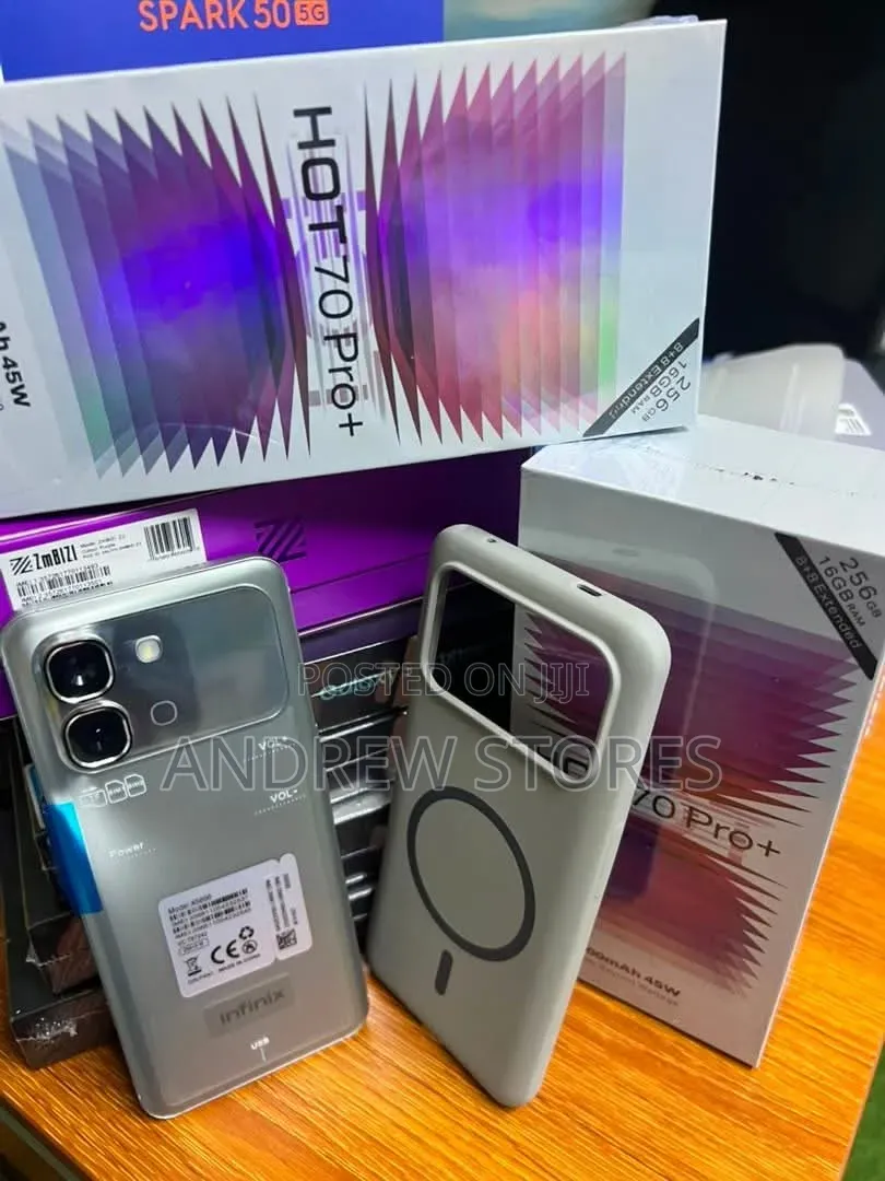 New Infinix Hot 70 Pro 5G+ 256 GB Black