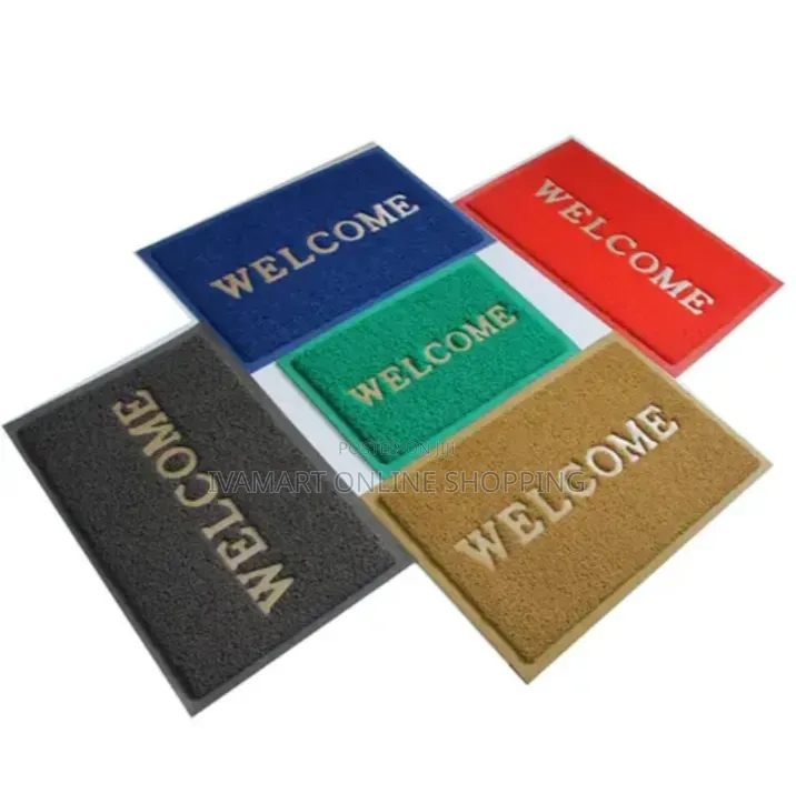 PVC WELCOME Doormats - Small Size ( 1.5ft X 1ft )