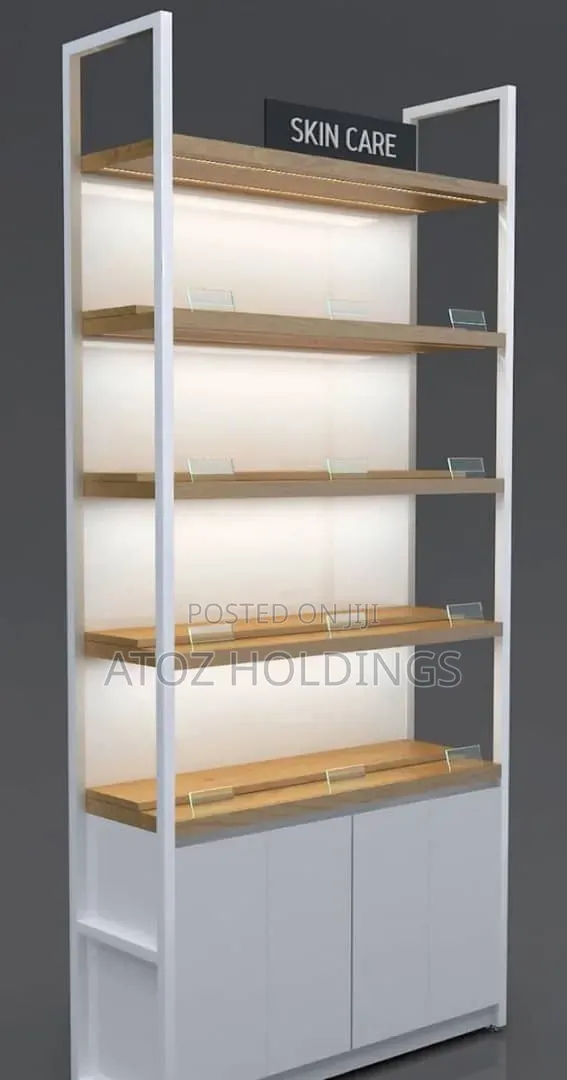 Boutique/Cosmetics/Shop Shelves Set Up Cabinetry Customization