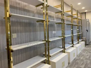 Boutique/Cosmetics/Shop Shelves Set Up Cabinetry Customization