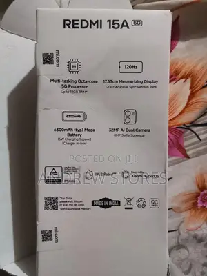 New Xiaomi Redmi 15a 128 GB Purple