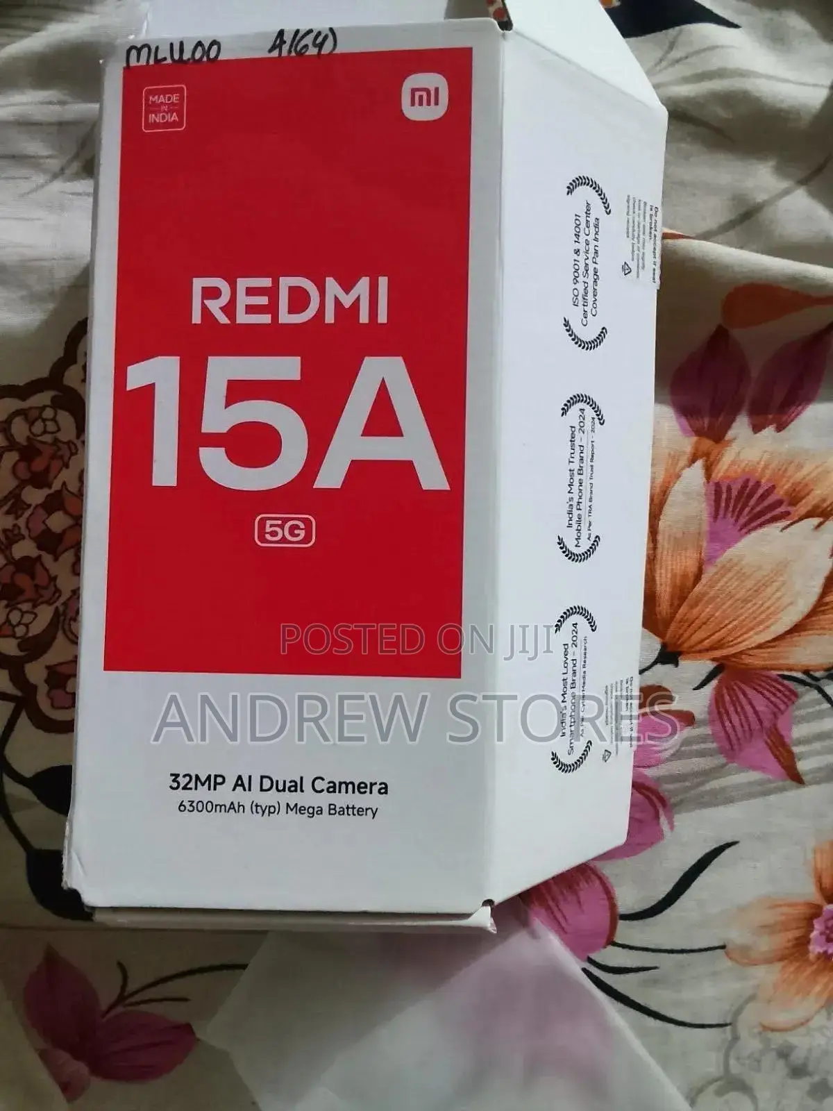 New Xiaomi Redmi 15a 128 GB Purple