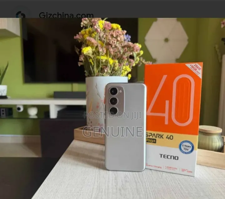 New Tecno Spark 40 Pro+ 256 GB White