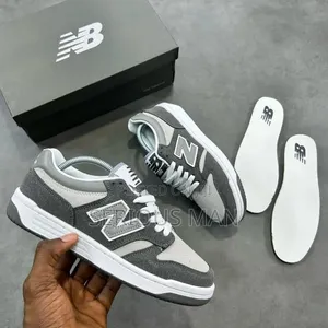New Balance 480 (Castlerock Grey / Stonewave Grey Suede) Sneakers