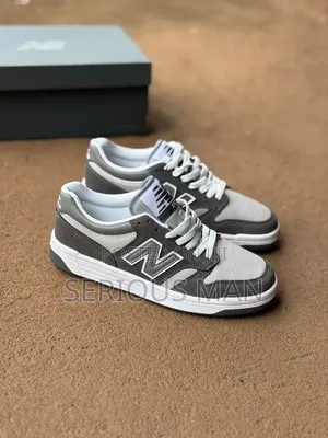 New Balance 480 (Castlerock Grey / Stonewave Grey Suede) Sneakers